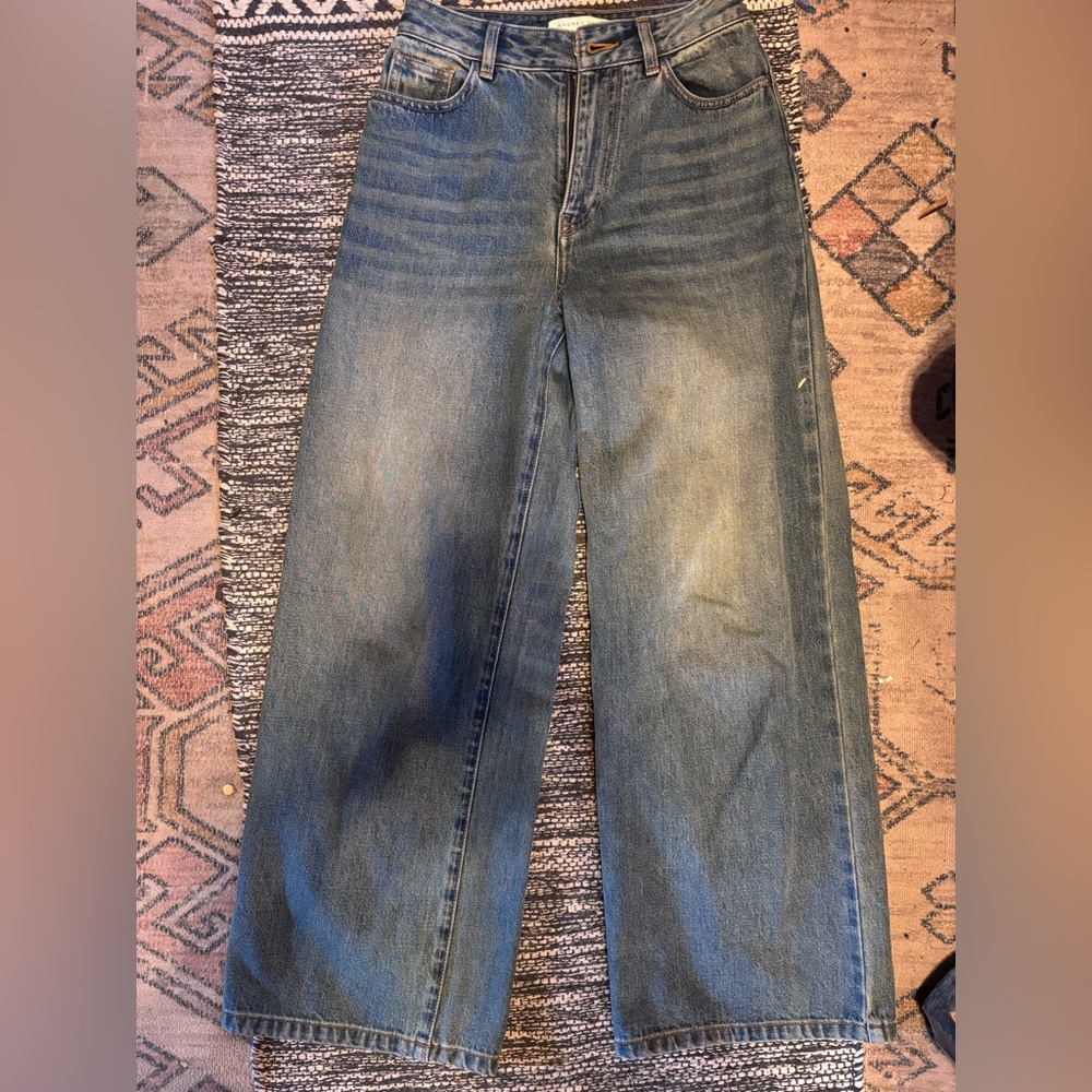 ANDREA TANG Blue straight Jeans